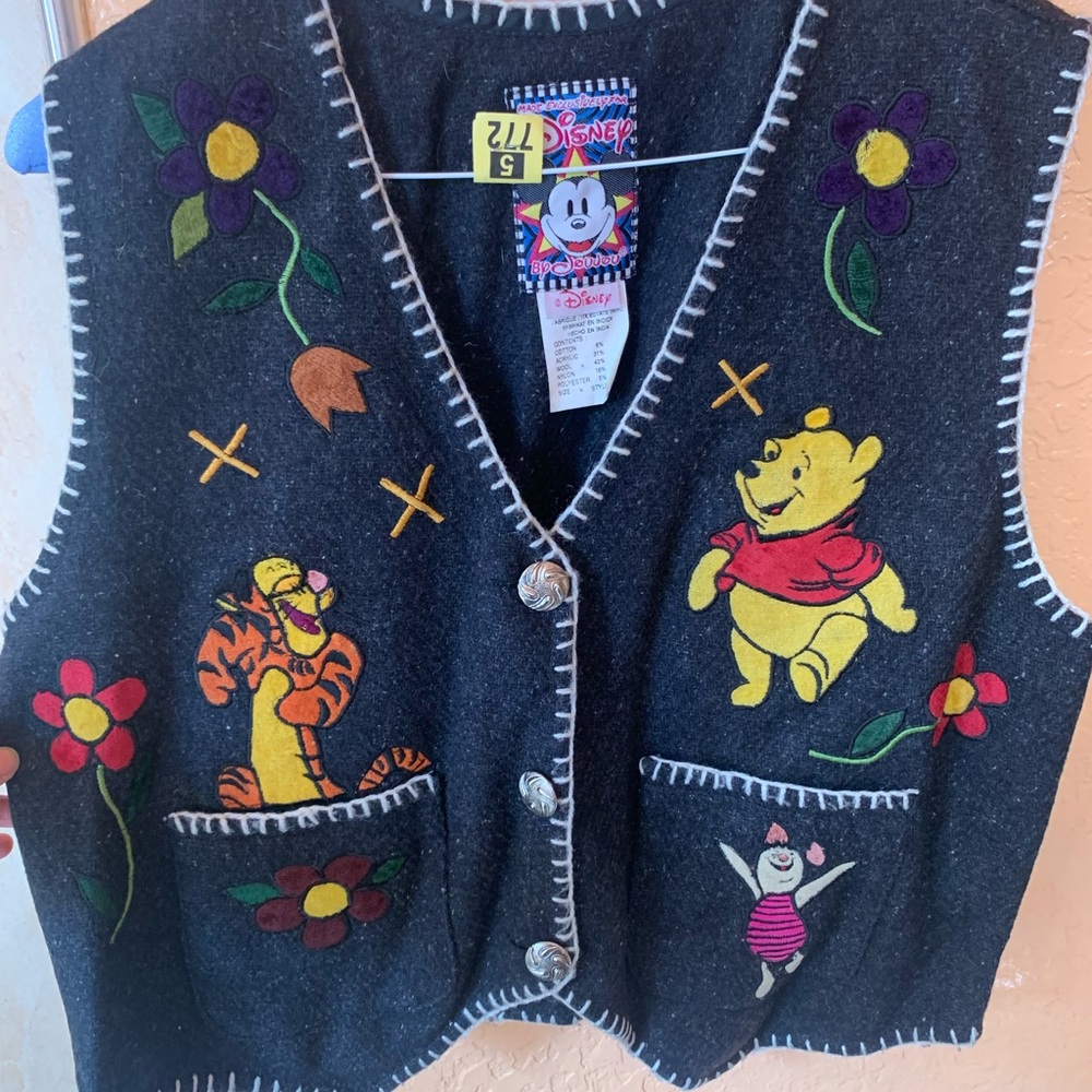 Joujou by Disney Vest with Winnie the Pooh, Tigger and Piglet
